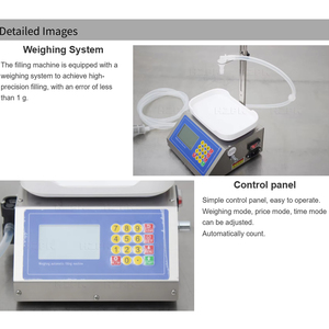 HZPK Liquid Filling Machine Semi Automatic Manual <b>Bottle</b> Digital Pump <b>Mini</b> Electric Liquid Filling Machine - Product Image 2