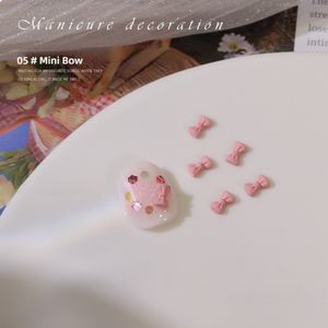 Set de Dijes 3D para <span class=keywords><strong>Uñas</strong></span> con Corazón y Lazo <span class=keywords><strong>Rosa</strong></span> Pastel, Adornos de Estilo Kawaii para Diseños de <span class=keywords><strong>Uñas</strong></span> Modernos - Product Image 3