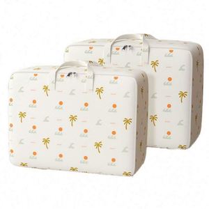 Factory Wholesale Large Capacity <b>Packing</b> Organizer Bag Duffel Bag Non-woven Abrasion-Resistant Storage Bag - Product Image 1