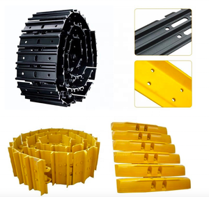 Komatsu PC60รถขุดรองเท้าติดตามเหล็ก,แผ่นติดตามสำหรับ Komatsu <span class=keywords><strong>PC200</strong></span>/รองเท้าโลหะผสมเหล็กหล่อที่กำหนดเอง - Product Image 4