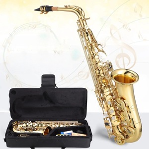 <span class=keywords><strong>Saxophone</strong></span> alto en laiton doré E-Tone, instrument à vent de qualité supérieure, directement de l'usine, pour débutants adultes - Product Image 5