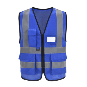 Gilet de sécurité réfléchissant de classe 2 CITICITY à haute visibilité avec fermeture éclair sur le devant et poches pour téléphone et carte d'identité - Product Image 2