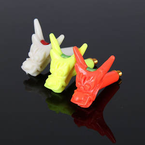 ที่วางคันเบ็ดแบบมีหัวจับรูปแตรแกะ พร้อมปลอกกันลื่นรูปตัวยูเรืองแสง สำหรับรองรับคันเบ็ด - Product Image 1