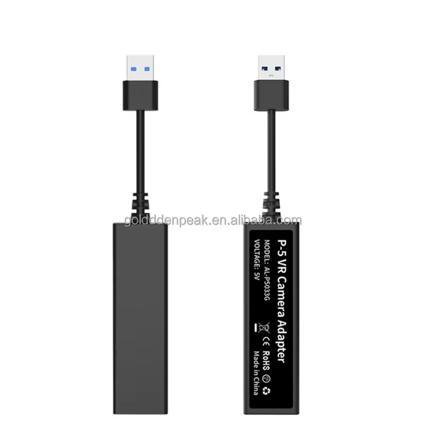 USB 3.0 Converter with VR Cable Adapter Game Accessories for PS4 & PS5 Mini Camera for VR & Console Connectivity
