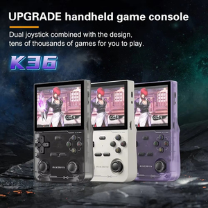 Consola de Videojuegos Portátil P K36 con Pantalla IPS de 3.5 Pulgadas Batería de 3500mAh de Bolsillo Retro con 16000 Juegos Integrados X12 <span class=keywords><strong>Plus</strong></span> - Product Image 2