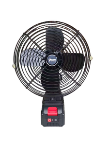 Ventilador de piso de 6.6 pulgadas y 21V con batería de litio sin escobillas de 4.0AH, 3000 RPM, 1.5 m/min, batería opcional lista para reventa, ODM/OEM - Product Image 1