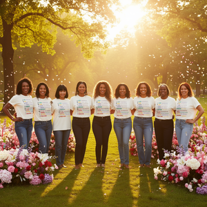 Camiseta Lead Soar Write Inspire para mujer, de algodón, cuello redondo, manga corta, corte regular, informal, para todas las estaciones, estampado de jersey - Product Image 2