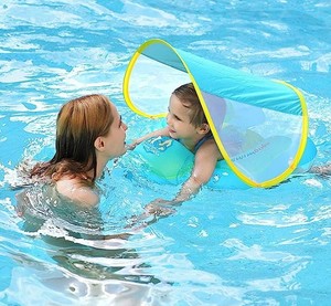 Anillo de natación inflable superior de sombrilla para niños, techo de sombrilla plegable - Product Image 2