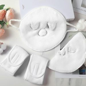 Toalla facial reutilizable al por mayor, mascarilla, vaporizador facial, compresa fría y caliente, belleza hidratante, cuidado de la piel, toallas de Spa para niñas - Product Image 5