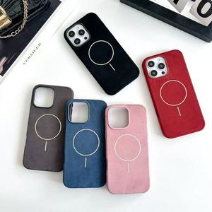 เคสโทรศัพท์แม่เหล็กหนังกลับสุดหรูสำหรับ iPhone 11 12 13 14 15 16 Pro Max ป้องกันแรงกระแทก เคสโทรศัพท์น่ารักสำหรับ Samsung - Product Image 6