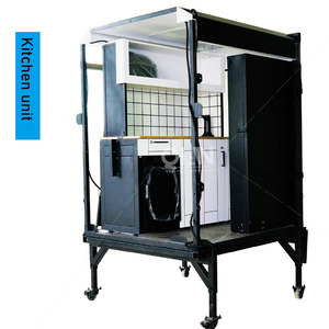 Unità Modulari per <span class=keywords><strong>Camper</strong></span> <span class=keywords><strong>Van</strong></span> in Vendita |   Sistema 2-in-1 Espandibile per Cucina e Camera da Letto con Divano Integrato - Product Image 2