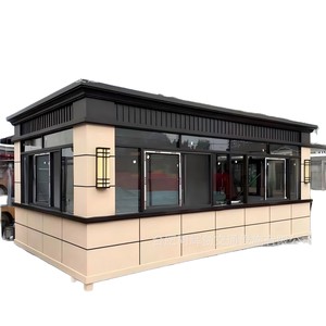 Caseta de seguridad de aluminio con ventanas de vidrio para uso en guardia de oficina y venta de entradas - Product Image 5