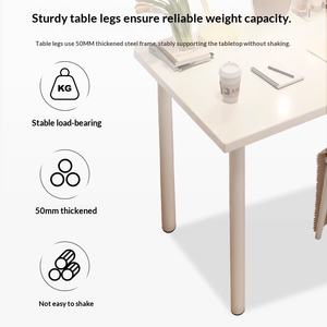 Escritorio de Computadora Metálico para <span class=keywords><strong>Niñas</strong></span> con Diseño Simple para Uso en el Hogar, Estudio y Maquillaje - Product Image 4