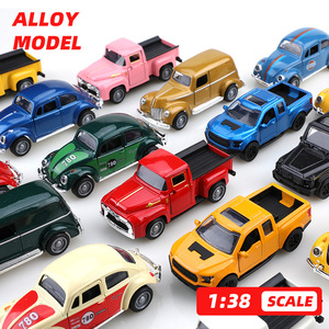 <span class=keywords><strong>Coche</strong></span> de Juguete de Aleación de Metal, Modelo de <span class=keywords><strong>Coche</strong></span> Clásico Retro <span class=keywords><strong>Antiguo</strong></span> a Escala 1:38 - Product Image 2