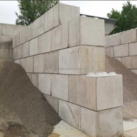 Moule à blocs Lego pour ciment, en acier robuste, pour la fabrication de blocs de béton, mur à empilage sec, taille personnalisée