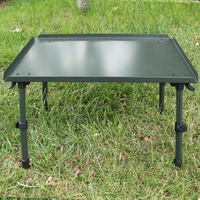 Table de bivouac en aluminium SG-PR04 Selco Support rigide matériel de pêche à la carpe pêche en lac Table en métal extérieure