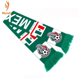 Écharpes en jacquard imprimées sur mesure, écharpes <span class=keywords><strong>de</strong></span> club <span class=keywords><strong>de</strong></span> football, écharpes <span class=keywords><strong>de</strong></span> supporter sportif - Product Image 1