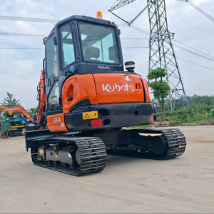 Mini-pelle hydraulique d'occasion Kubota U55 U55-4 petite machine de construction de terrassement d'occasion moteur équipement de creusement - Product Image 1