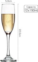 Vente directe d'usine flûte en cristal verres à Champagne flûtes personnalisées en verre pour la fête de mariage pour le Korbel Dom Pérignon du cuisinier