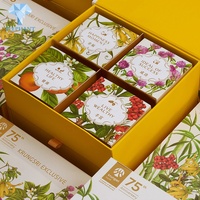 Emballage en papier de luxe personnalisé de qualité alimentaire avec séparateurs, boîte cadeau pour gâteaux de lune