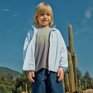 DK2261469 DAVE BELLA Vêtements pour enfants, garçons, mode été, haut décontracté pour bébé, veste à manches longues bleu clair - Product Image 3