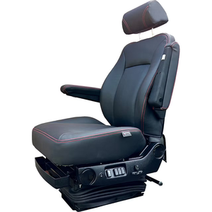 Siège à suspension pneumatique en cuir pour <span class=keywords><strong>chauffeur</strong></span> <span class=keywords><strong>de</strong></span> <span class=keywords><strong>semi</strong></span>-<span class=keywords><strong>remorque</strong></span> personnalisé - Product Image 5