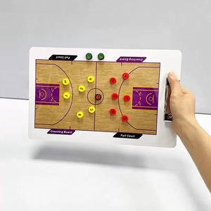 Tableau d'entraînement <span class=keywords><strong>de</strong></span> basketball en gros, tableau d'entraînement portable en PVC, tableau <span class=keywords><strong>de</strong></span> tactique, équipement d'entraînement durable - Product Image 5