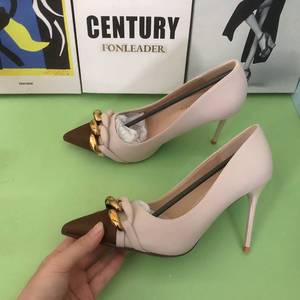 Sandales à talons hauts tendance avec chaîne, sexy et élégantes, pour le bureau, pour femmes et jeunes filles - Product Image 6