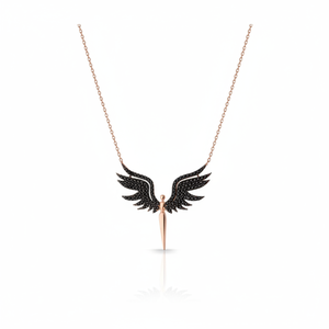 Collar de Ángel guardián de Plata de Ley 925 Azuris - Product Image 2