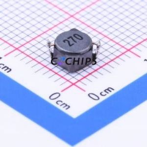 Inducteur de puissance SMD ASPI-0428S-270M-T, 4,7x4,7 mm (Inductance : 27 µH) (Précision : 20 % Courant nominal : 580 mA) - Product Image 1