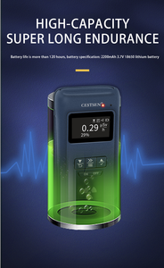 GM300 дозиметр персональный счетчик Гейгера, тубус, жесткие бета-лучи, гамма-лучи и рентгеновская сигнализация, персональный дозиметр излучения - Product Image 2