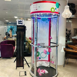 Máquina de Atrapar Dinero para Carnaval, Juego de Eventos Operado con Monedas con Dinero o Pelotas Voladoras para Parque de Atracciones - Product Image 4