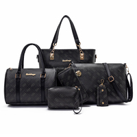 Sac à Main Décontracté Filles Haute Qualité 2 Pièces 2025, Design Bicolore Grande Capacité Couleurs Riches