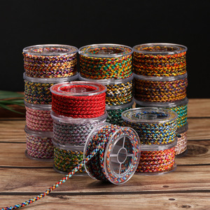 4.5mm Dragon Scale Pattern Colored Rope Strand Braiding DIY Handmade Jewelry <b>Thread</b> Pendant Rope <b>Beading</b> Supplies - Product Image 1