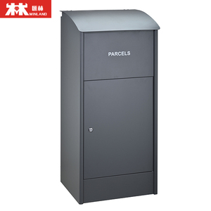 Home Modern Smart Courier Small Parcel Mail Drop American Postage Stand Post Letterbox Box
