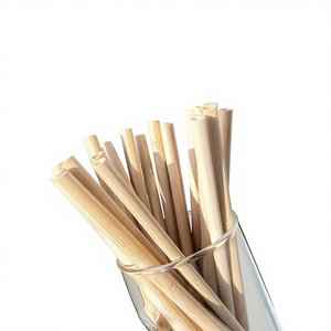 หลอดไม้ไผ่แบบใช้แล้วทิ้งหลอดดูดแบบย่อยสลายได้ - Product Image 2