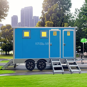 ห้องน้ำเคลื่อนที่แบบพ่วงสำหรับตั้งแคมป์ ปี 2025 ห้องน้ำหรูหราแบบพกพา - Product Image 5