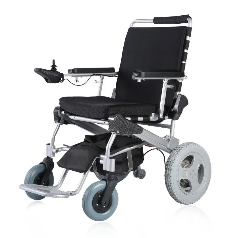 بمحركات كرسي متحرك كهربائي قابل للطي e-العرش 12 بوصة سكوتر كهربائي للمعوقين مع CE