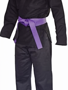 Kimono de Jiu-Jitsu pour enfants, tissage perlé, 100% coton, léger, durable, avec ceinture blanche, logo sur le devant, approuvé par l'IBJJF - Product Image 1