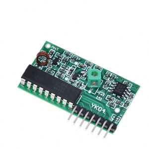 1 Set of 4-Channel 315Mhz Key <strong>Wireless</strong> Remote <strong>Control</strong> IC 2262/2272 Receiver Modules for <strong>Arduino</strong> Electronic Components - Product Image 4