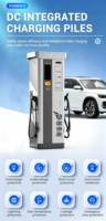 Cargador de Coche para Uso Comercial, Estación de Carga Rápida para Vehículos Eléctricos, Tipo 2, Ethernet, Pago por Escaneo con APP, IP54, Certificado CE, 120kW