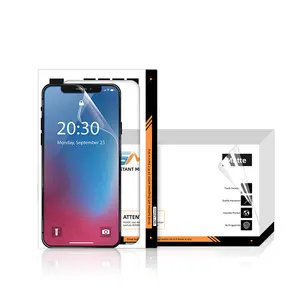 SM 120*180Mm Anti Choc Haute Clair Mat Incurvé Téléphone Portable Tpu Hydrogel Feuille De Protection Film De Coupe Pour Différents Modèles