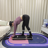 Appareil de Pilates Reformer en Bois d'Érable Réglable 6-en-1 Portable pour Entraînement Complet du Corps et Remodelage Corporel – Idéal pour la Maison et le Studio
