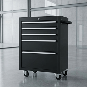 Nouvelle conception d'armoire à outils en acier inoxydable antirouille, durable et robuste, armoire de rangement à outils roulante de haute qualité de 24 pouces pour <span class=keywords><strong>garage</strong></span> - Product Image 1