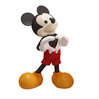 Bixin Love Mickey résine écologique fait à la main meuble TV noël salon grande décoration de sol haut de gamme cadeau de pendaison de crémaillère