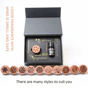 Difusor Pequeño de Piedra Volcánica, Difusor Pasivo de Aceites Esenciales con Base de Madera de Haya Natural para Sauna, Escritorio, Oficina, Coche y Espacios Pequeños - Product Image 6