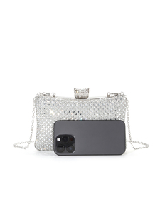 Sac à main de luxe pour femme, inspiré des créateurs de mode, avec chaînes carrées 5A, grande capacité, en cuir PU, pochette de voyage et de soirée - Product Image 4