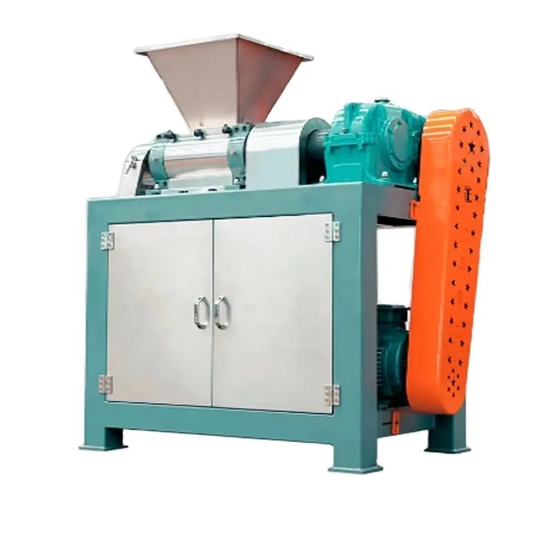 Npk Fertilizer Granulating Equipment Plant Double Roller Press Granulator Machine