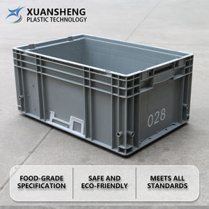 Сверхпрочные пластиковые ящики NEXARA 600-280 штабелируемые различные размеры для логистических сценариев 600-280 штабелируемые сверхпрочные ящики - Product Image 2