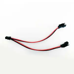 1 Male Ke 2 Female 3pin JST SM Konektor Led Strip Kabel Splitter untuk WS2812B WS2811 SK6812 Simfoni Lampu LED Kawat